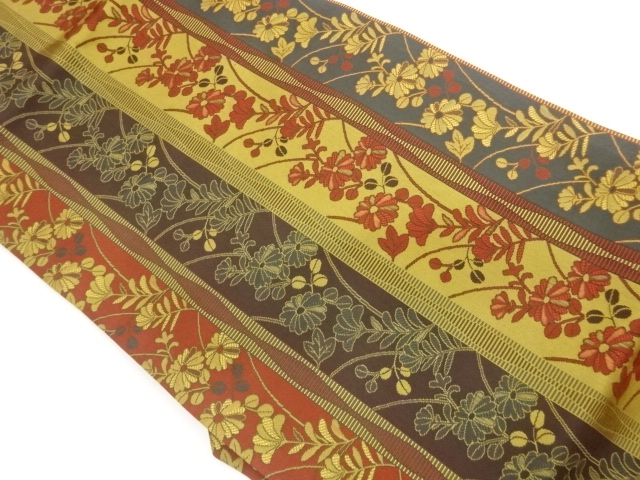 JAPANESE NAGOYA OBI / WOVEN STRIPE